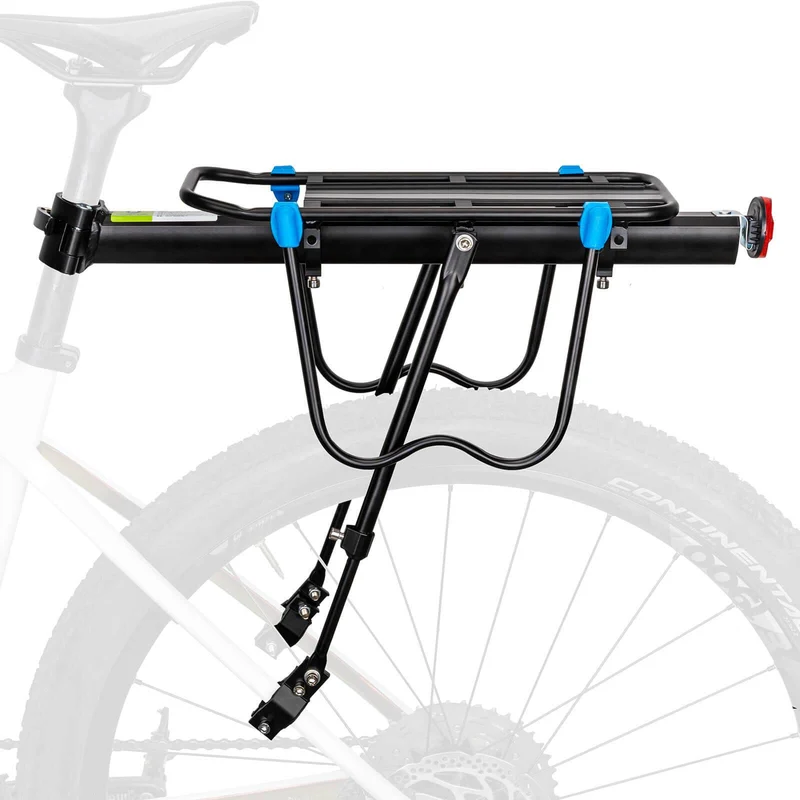 ROCKBROS Fahrrad Gepäckträger met Reflektor en Schnellspanner 24-29 Zoll