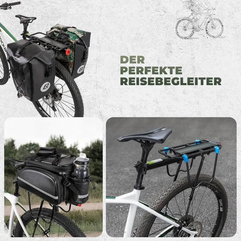 ROCKBROS Fahrrad Gepäckträger met Reflektor en Schnellspanner 24-29 Zoll