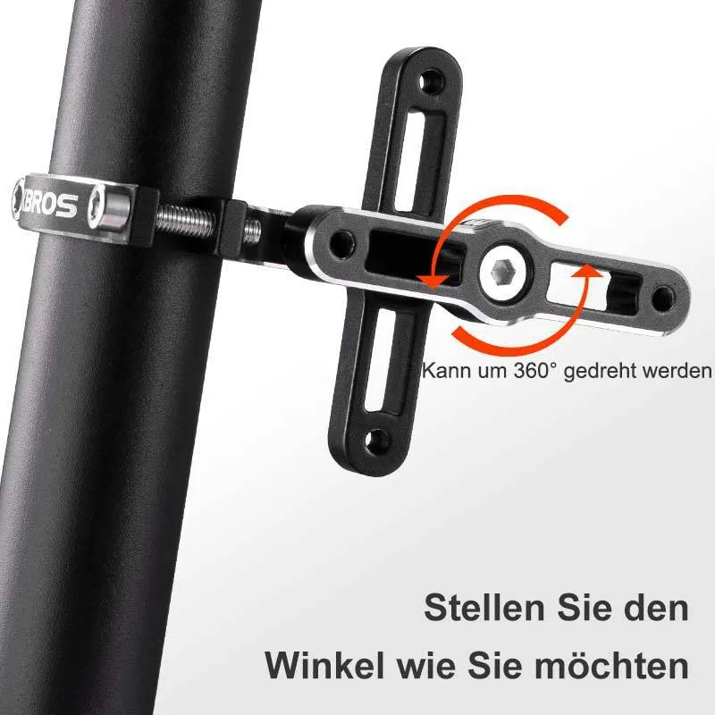 ROCKBROS Alu Universele Fleshalter Adapter voor Fahrrad en Motorrad