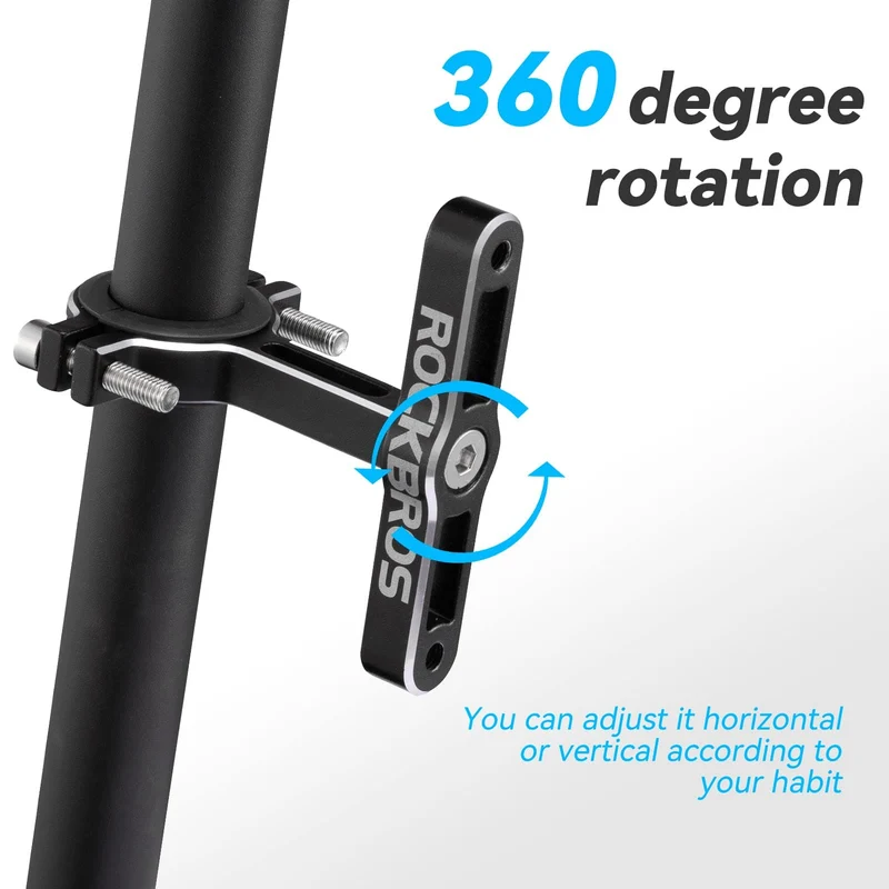 ROCKBROS Alu Universele Fleshalter Adapter voor Fahrrad en Motorrad
