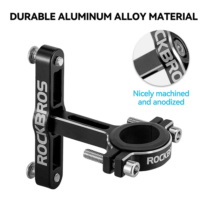 ROCKBROS Alu Universele Fleshalter Adapter voor Fahrrad en Motorrad