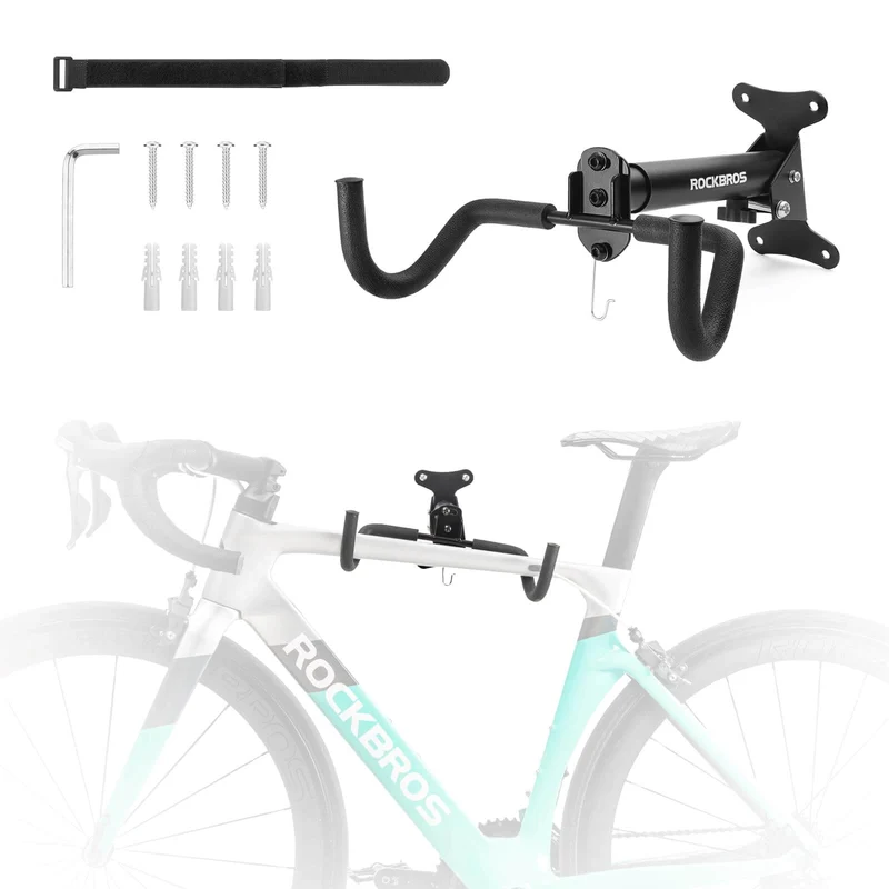 ROCKBROS Fahrrad Wandhalterung Robust Fahrradhalter Verstellbar 15 кг