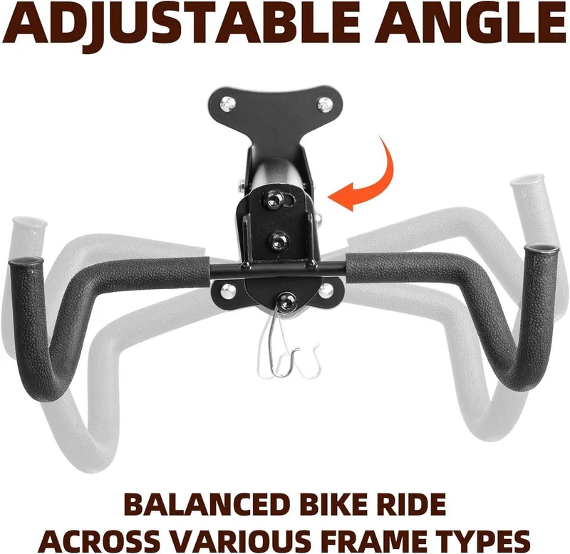 ROCKBROS Fahrrad Wandhalterung Robust Fahrradhalter Verstellbar 15 кг