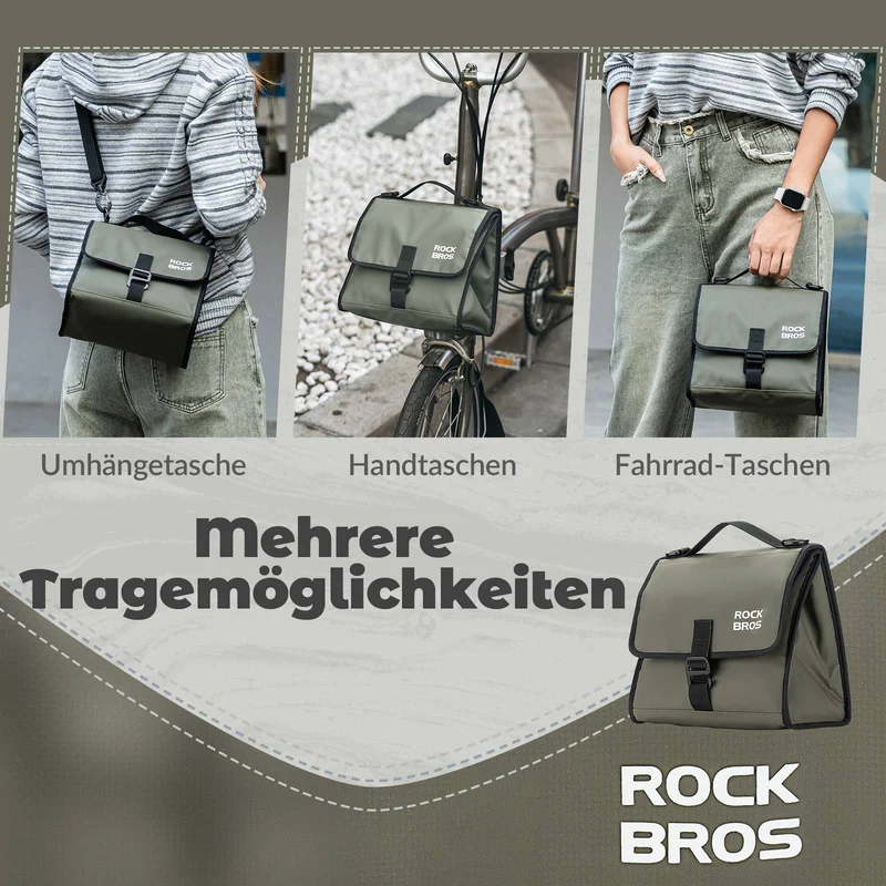 ROCKBROS Fahrradtas Lenkertas Fronttas met Schultergurt