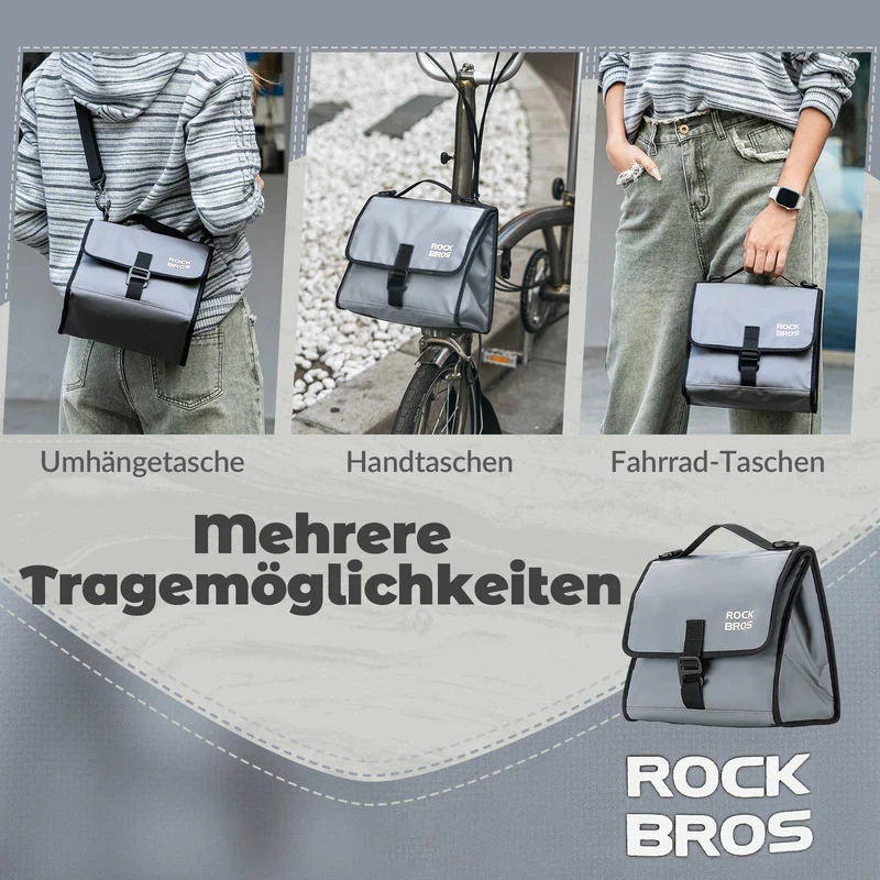 ROCKBROS Fahrradtas Lenkertas Fronttas met Schultergurt