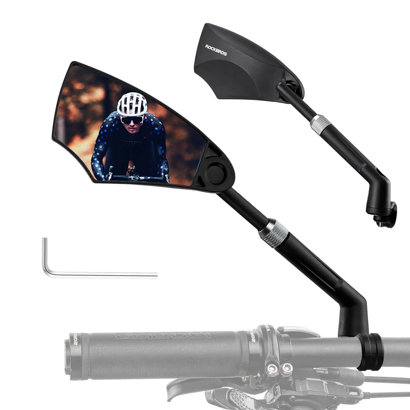 Fahrradspiegel Rückspiegel 360°Drehbar Klappbar für Lenker 20–23 мм