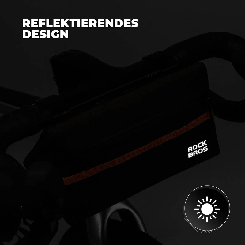ROCKBROS Fahrrad Lenkertasche Fahrradtasche Fahrradkorb 6 Farbe ca. 1.3L