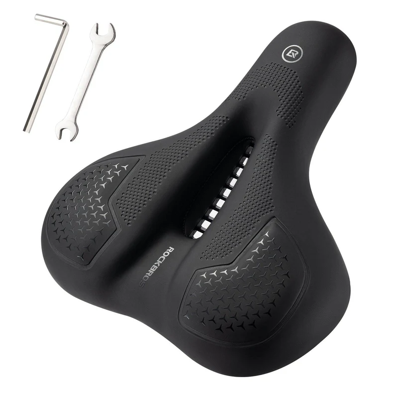 ROCKBROS Fahrradsattel Memory Foam Atmungsaktiv Gel Sattel