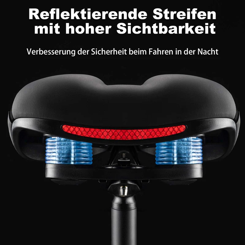 ROCKBROS Fahrradsattel Memory Foam Atmungsaktiv Gel Sattel