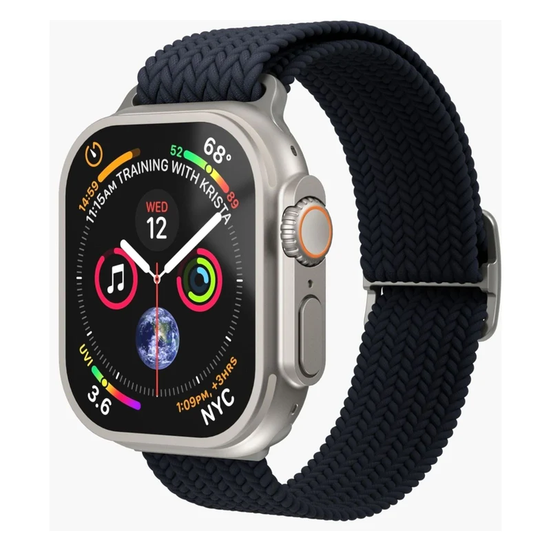 Vonmählen Loop Armband marine blau passend für Apple Watch 44/45/46/49mm