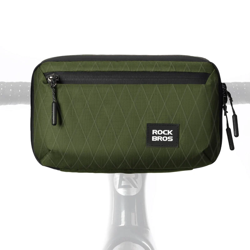 Lenkertasche Fahrradtasche met Schultergurt 2,1L
