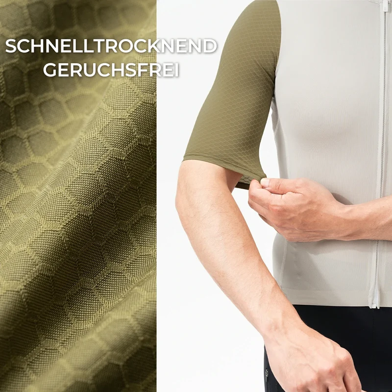 ДАРОГА ДА НЕБА Herren Radtrikot Kurzarm mit Taschen