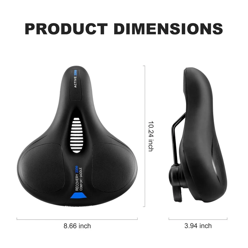ROCKBROS wasserdicht Fahrradsattel voor MTB & Rennrad aus Memory Foam