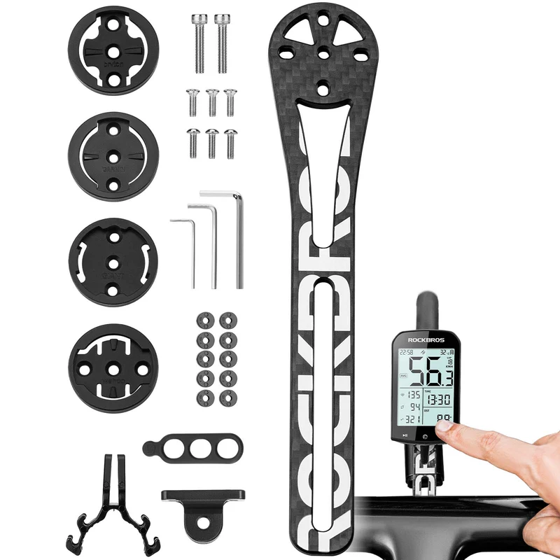 Fahrradcomputer Halterung Lenkerhalterung voor Garmin/Wahoo/Bryton/Giant