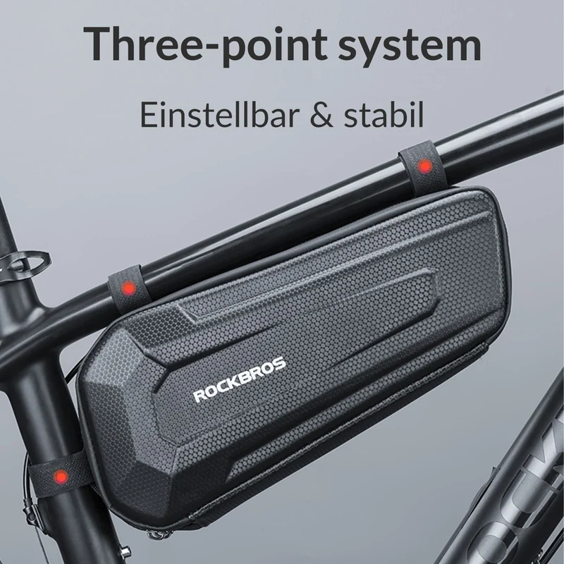 ROCKBROS Rahmentasche Fahrradtassche voor MTB, Rennräder 1,5L / 2,5L
