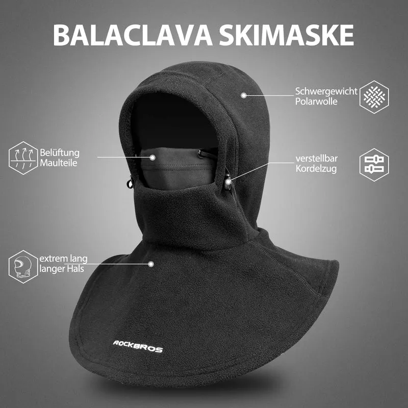 ROCKBROS Sturmhaube Зімовая Балаклава Wärmer für Outdoor-Sportarten