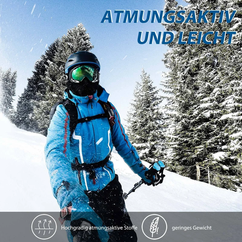 ROCKBROS Sturmhaube Зімовая Балаклава Wärmer für Outdoor-Sportarten