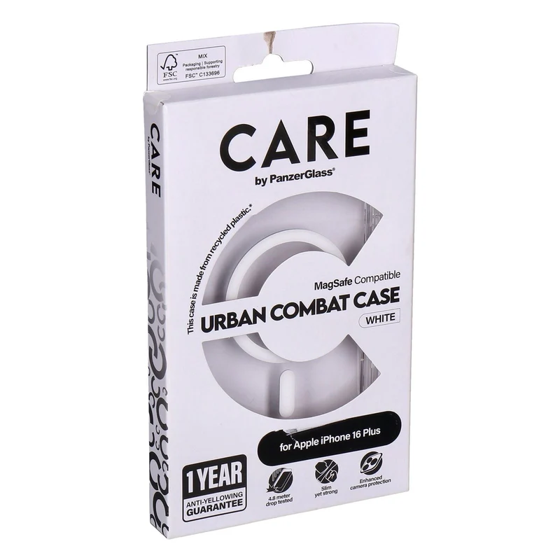Care by PanzerGlass Case iPhone 16 Plus clear transparent