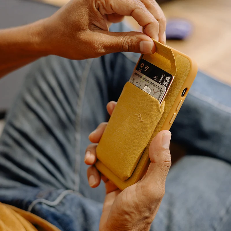 Mobile Wallet | Slim Wallet | Sun | Fabric | PD Certified