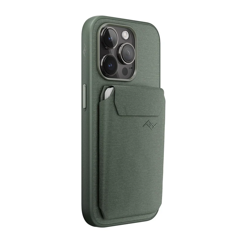 Mobile Wallet | Slim Wallet | Sage | Fabric | PD Certified