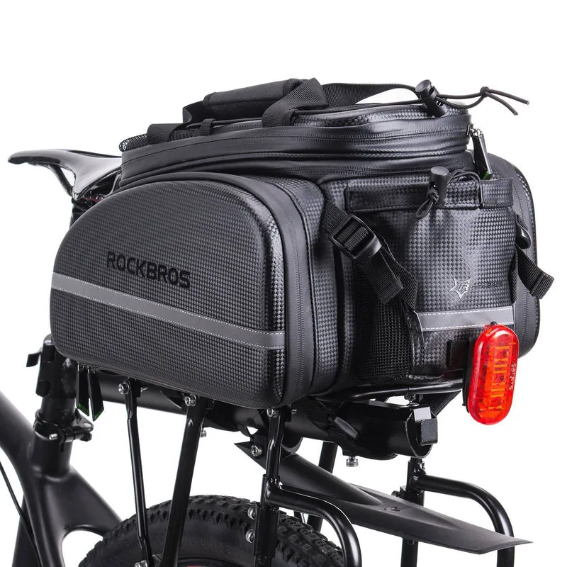 ROCKBROS Fahrrad Gepäckträgertasche 10-35L Wasserdicht Transporttas