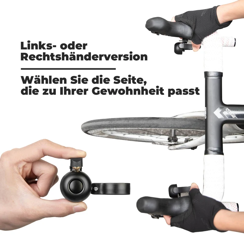 Rennrad Fahrradklingel voor gebogen lenker 27-30 mm