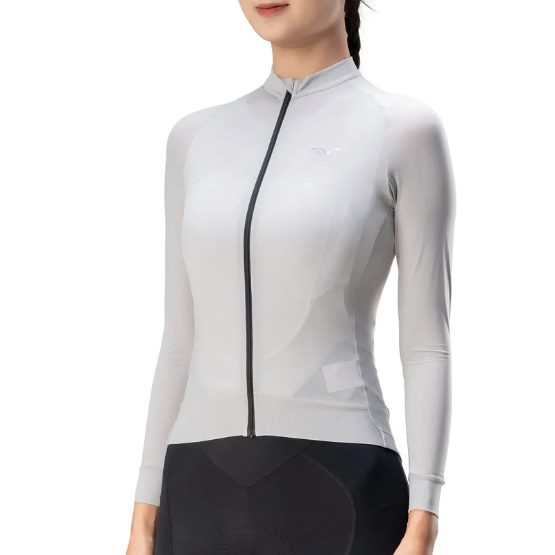 ROCKBROS TVI Damen Langarm-Radtrikot Fahrrad Jersey voor MTB en Rennrad