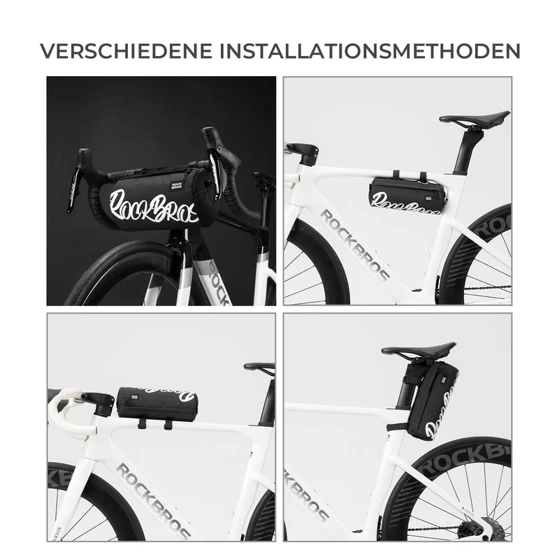 Lenkertasche Klein met Schultergurt 2L/3,6L - SketchRide-serie