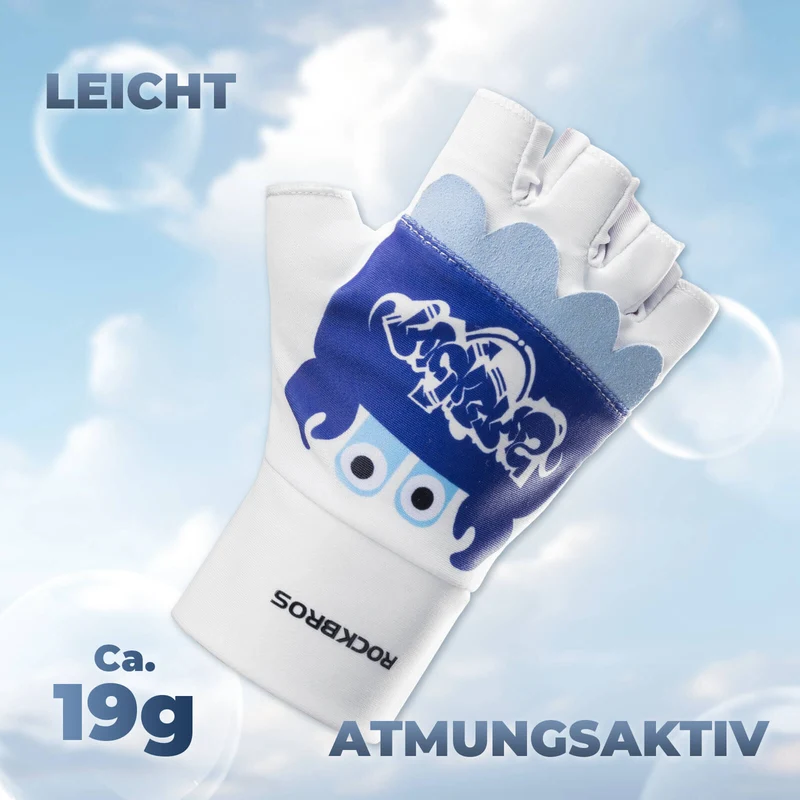 Kinder Halbvinger Fingerlose Fahrradhandschuhe
