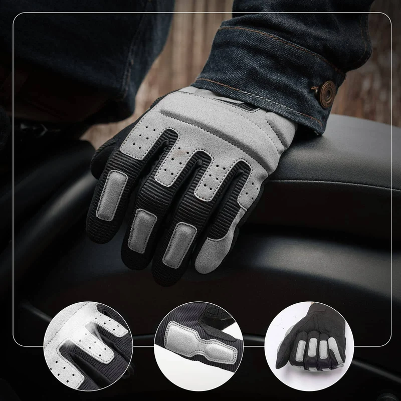 ROCKBROS Motorradhandschuhe Winddichte Touchscreen Herren Handschuhe
