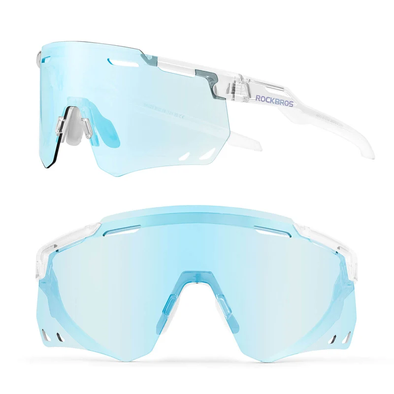 ROCKBROS Ultralicht Fahrradbrille Selbstönende Sonnenbrille met UV400-Schutz