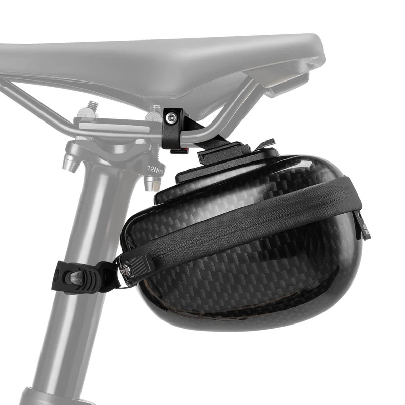 ROCKBROS Fahrrad Satteltaschen Hard Shell Reflektierend 0,4 L mit Halterung
