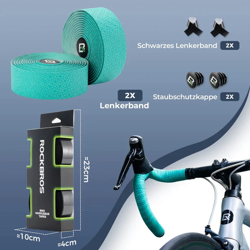 Fahrrad Lenkerband Griffband Lang 220cm voor MTB Rennrad Vier Farben