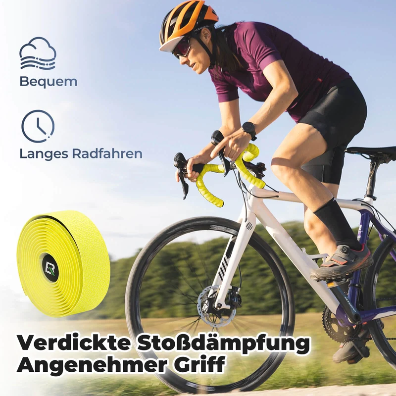 Fahrrad Lenkerband Griffband Lang 220cm voor MTB Rennrad Vier Farben