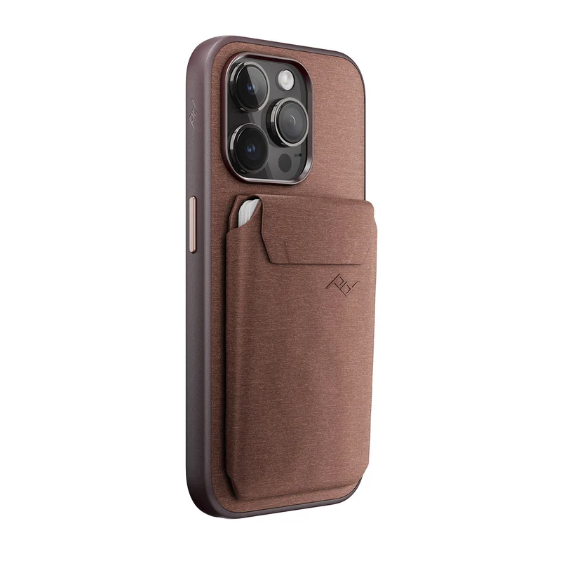 Mobile Wallet | Slim Wallet | Redwood | Fabric | PD Certified