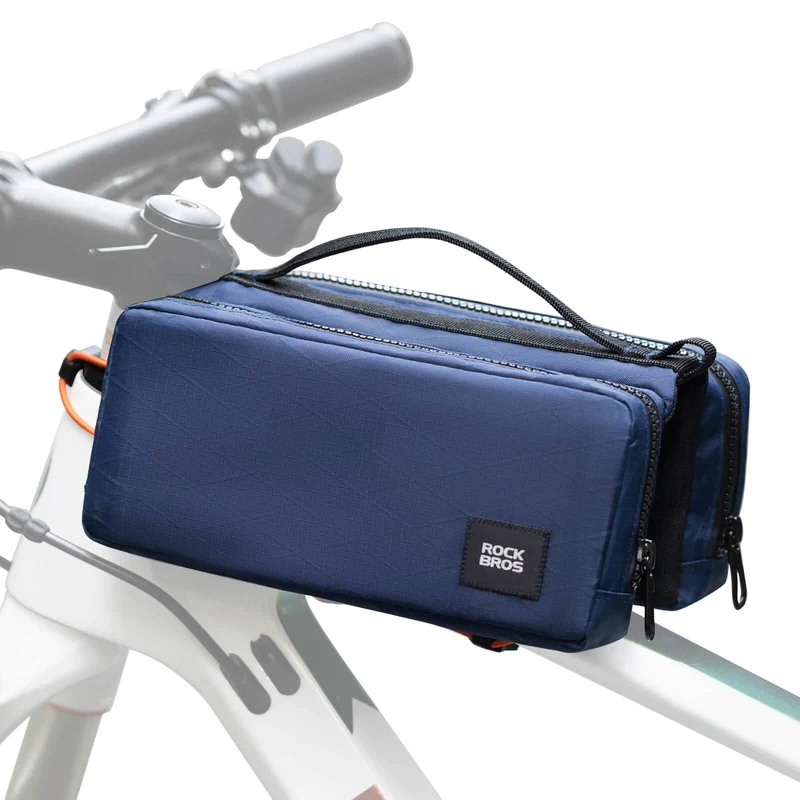 ROCKBROS Fahrradtasche Rahmentasche mit Schultergurt Oberrohrtasche