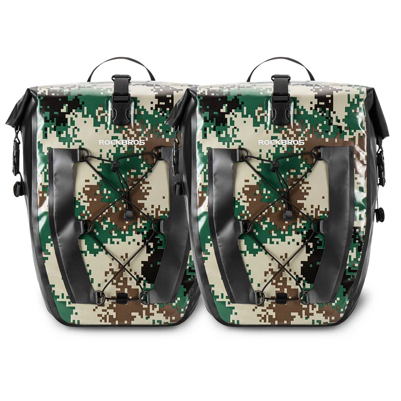 ROCKBROS 100% wasserdichte transporttas met Netztasche 27L