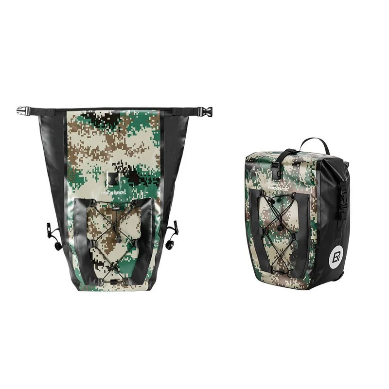 ROCKBROS 100% wasserdichte transporttas met Netztasche 27L