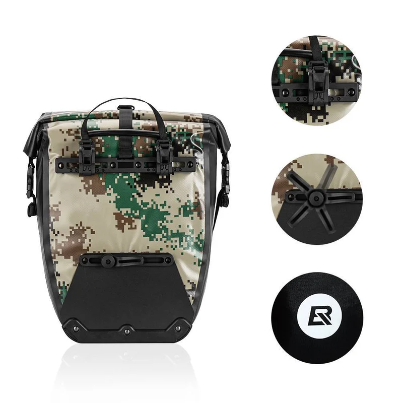 ROCKBROS 100% wasserdichte transporttas met Netztasche 27L
