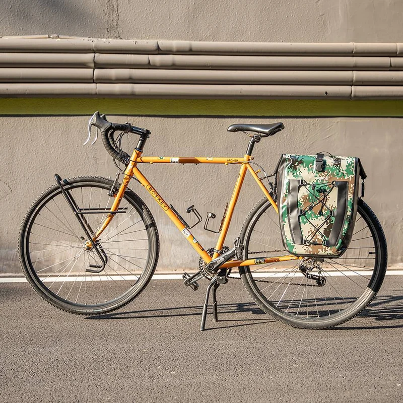 ROCKBROS 100% wasserdichte transporttas met Netztasche 27L
