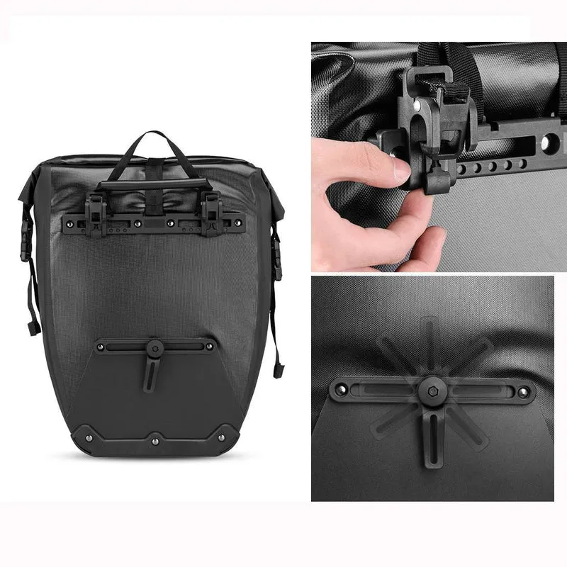 ROCKBROS 100% wasserdichte transporttas met Netztasche 27L