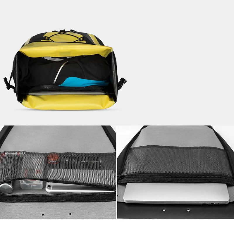 ROCKBROS 100% wasserdichte transporttas met Netztasche 27L