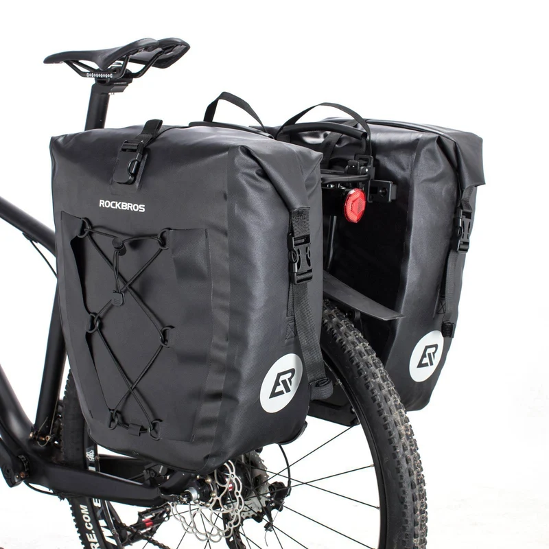 ROCKBROS 100% wasserdichte transporttas met Netztasche 27L