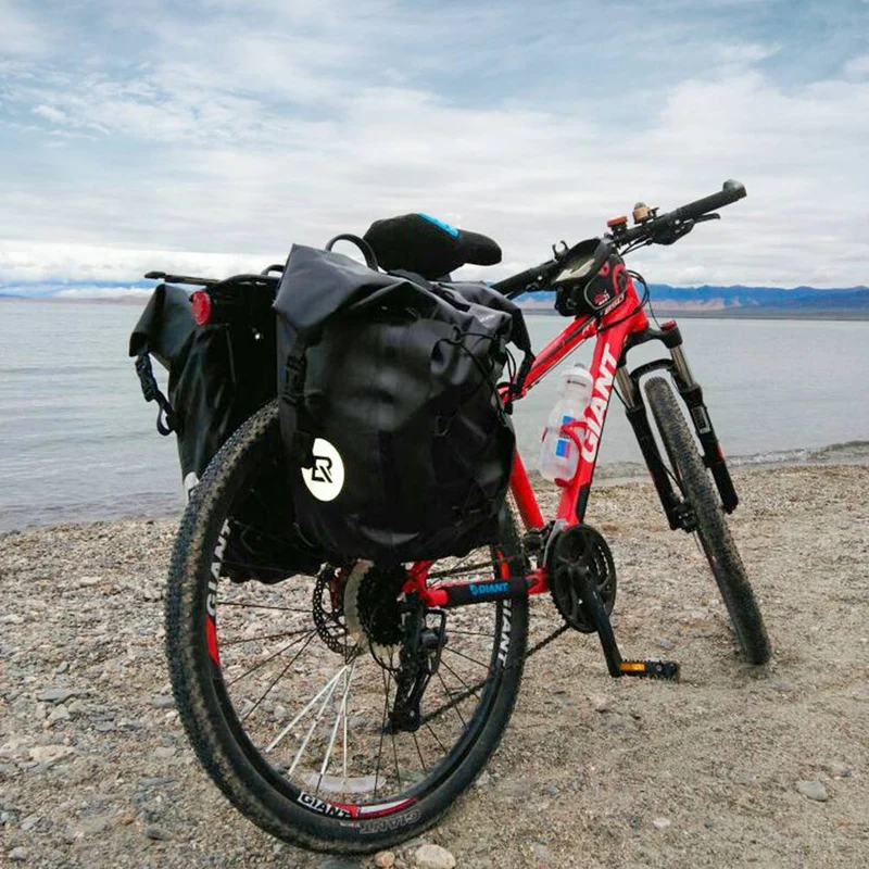 ROCKBROS 100% wasserdichte transporttas met Netztasche 27L