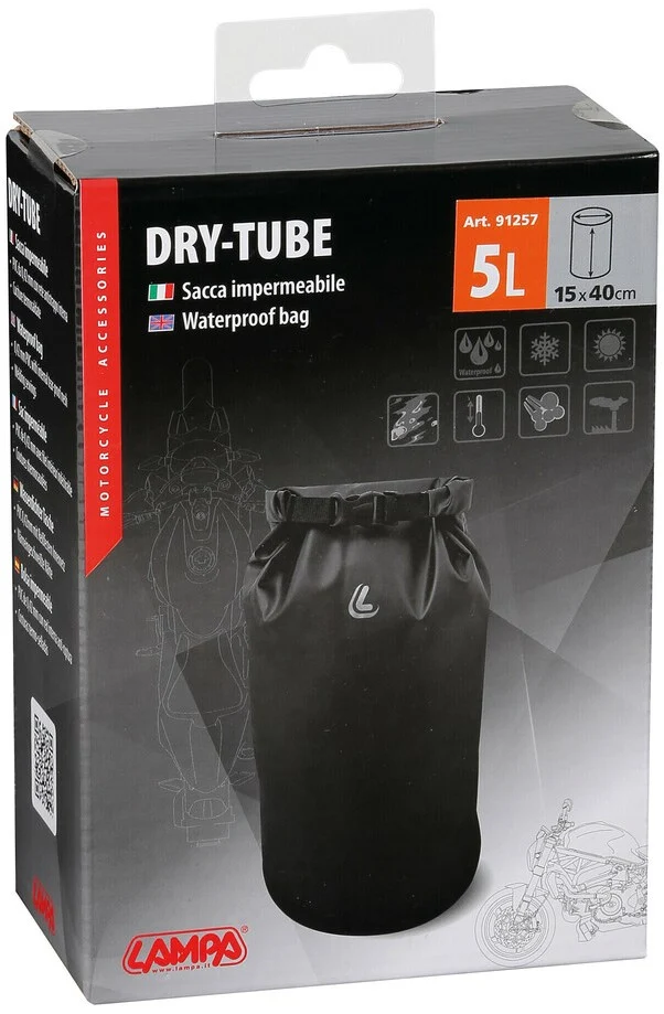 Dry-Tube waterproof bag - 10 L - 20x50 cm