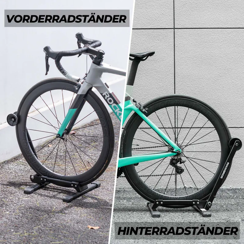 ROCKBROS Fahrradständer Faltbar aus Aluminum Einseitiger Fahrradständer