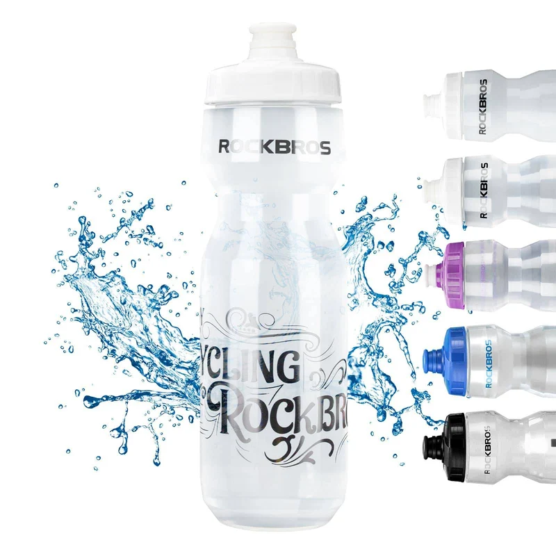 ROCKBROS Sport Trinkflasche 750ml Fahrrad Wasserflasche BPA-Frei