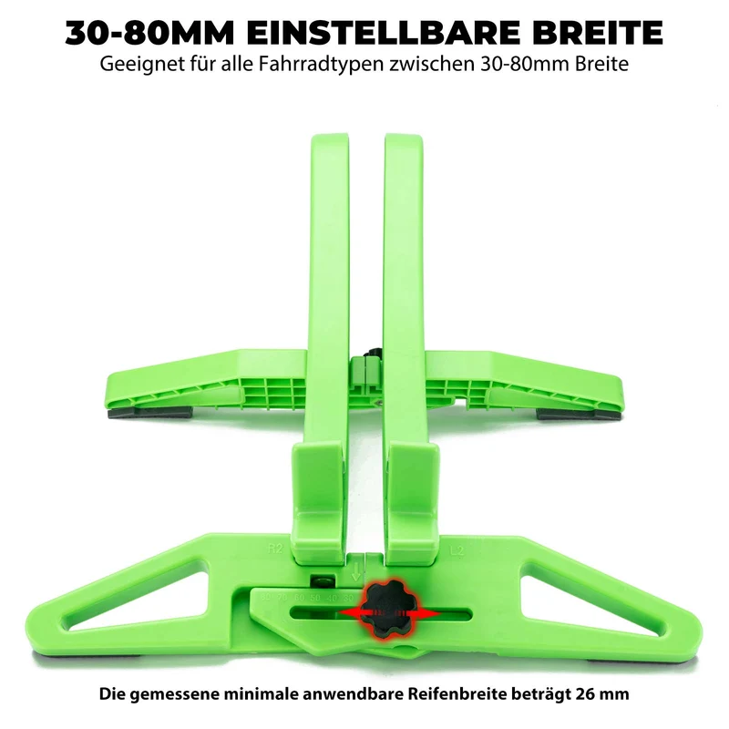 ROCKBROS Fahrrad Parkständer, verstellbare Fahrradständer für 26–80 мм