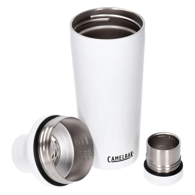 CamelBak Horizon Leak-Proof Cocktail Shaker VSS 600 ml weiß – vakuumisolierter Edelstahl-Shaker