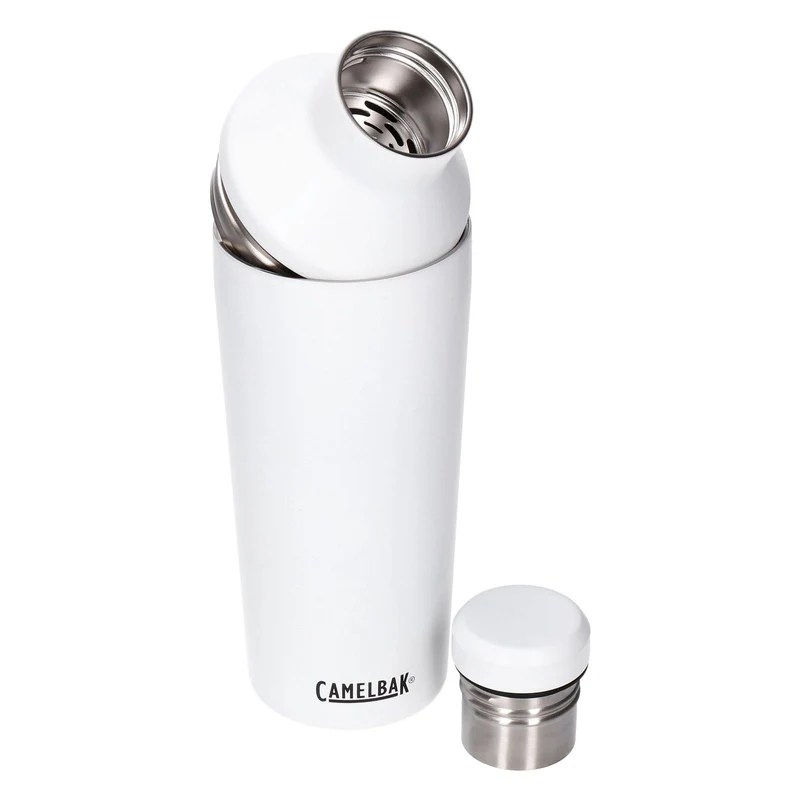 CamelBak Horizon Leak-Proof Cocktail Shaker VSS 600 ml weiß – vakuumisolierter Edelstahl-Shaker